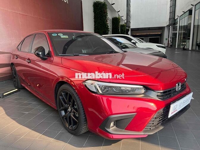 Civic RS Đỏ 2023 cực đẹp, trang bị PK Xịn, Vay 70%