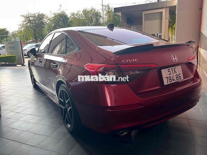Civic RS Đỏ 2023 cực đẹp, trang bị PK Xịn, Vay 70%