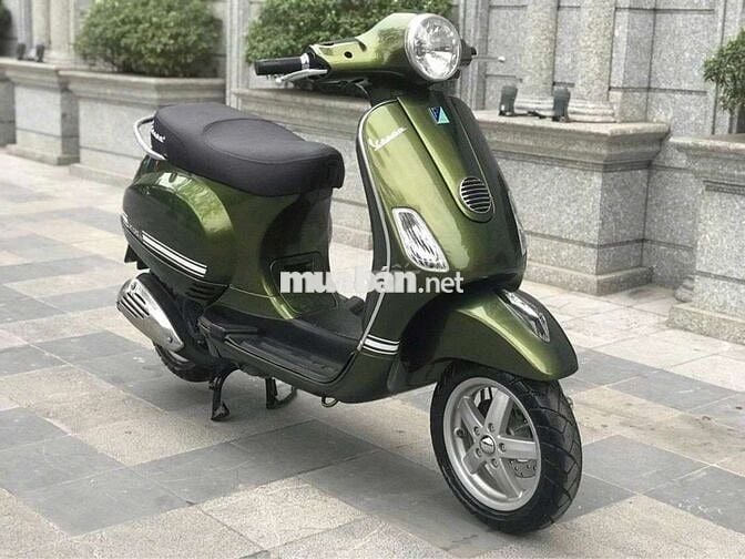 Vespa 150i phun xăng điện tử xanh bộ đội chính chủ