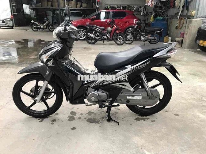 Honda Future 125 Fi mâm đỉa đen Ghi 2015 bstp