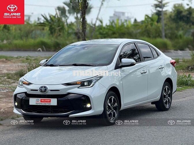 Toyota Vios 2024 G - 11.000 km. Vay 75% 7 năm