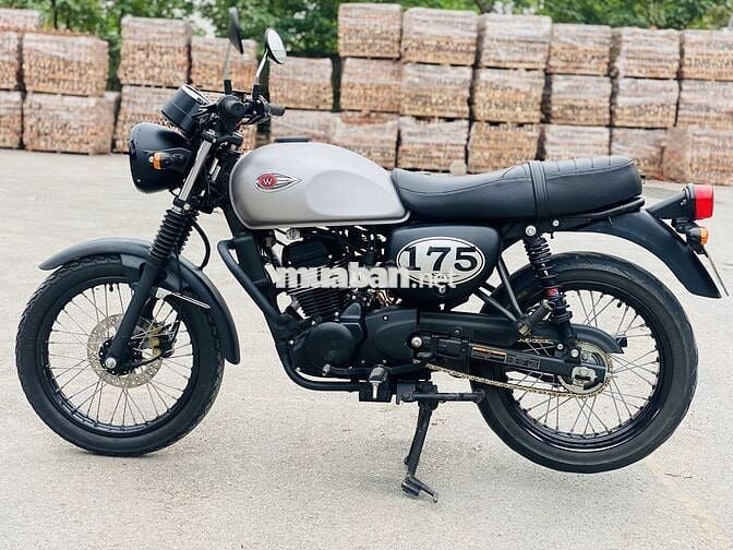 KAWASAKI W175 XÁM CHẤT 2023 LƯỚT BIỂN HÀ NỘI