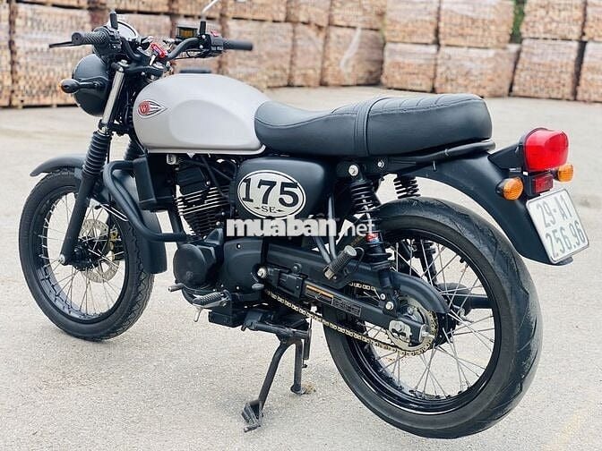 KAWASAKI W175 XÁM CHẤT 2023 LƯỚT BIỂN HÀ NỘI