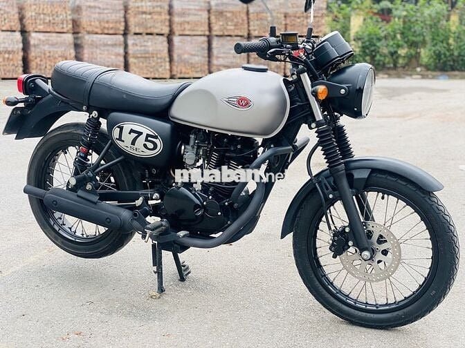 KAWASAKI W175 XÁM CHẤT 2023 LƯỚT BIỂN HÀ NỘI