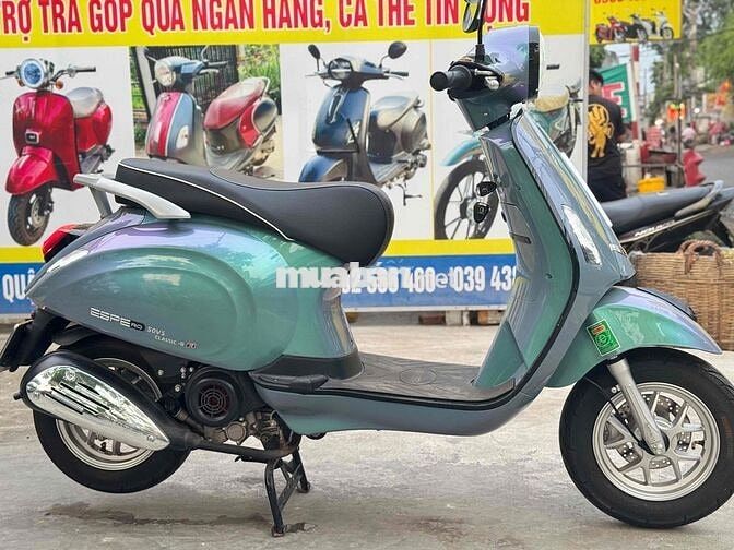 Vespa 50 Detech Espero Pro FI 2024 mới chạy 600km