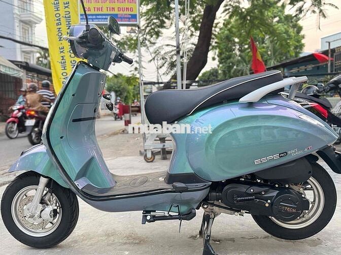 Vespa 50 Detech Espero Pro FI 2024 mới chạy 600km