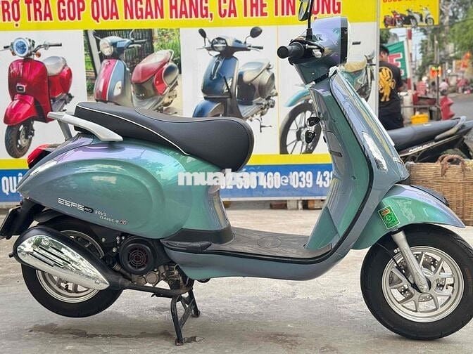 Vespa 50 Detech Espero Pro FI 2024 mới chạy 600km