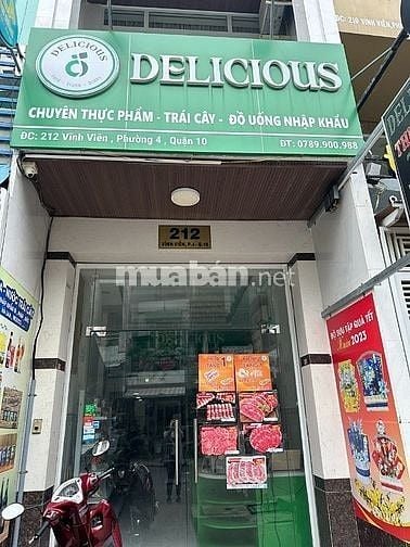 CHÍNH CHỦ CHO THUÊ MẶT BẰNG MẶT TIỀN ĐƯỜNG VĨNH VIỄN, P4, Q10