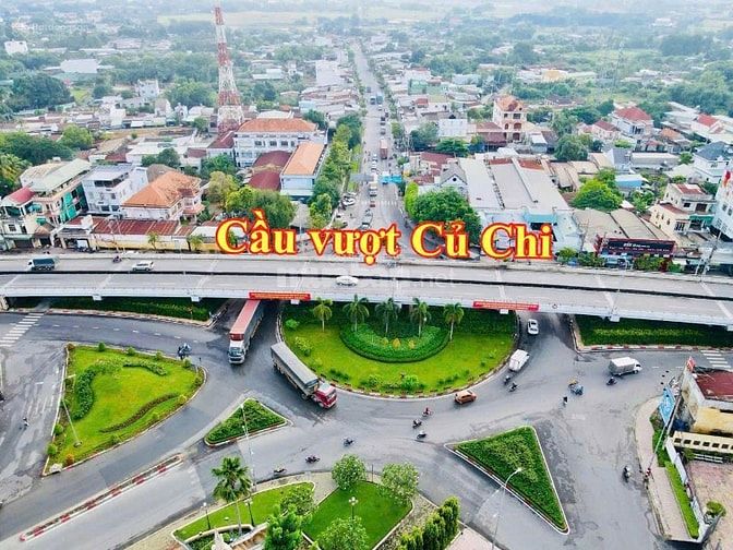 Bán 190m2 đất để xây phòng trọ ngay TT Củ Chi vào 500m , sau Lưng KCN 