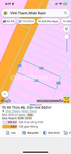 GẦN VÀNH ĐAI 3, ĐẤT THỔ CƯ VĨNH THANH, ĐẸP, GIÁ RẺ NHẤT KHU VỰC