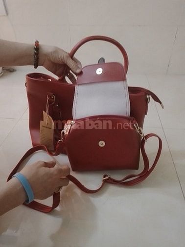 Bán 1 Giỏ to kèm 1 túi đi làm đi tiệc 