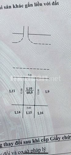 Bán đất mặt phố Mậu Lương, 60m, mặt tiền 5m, 18.5 tỷ