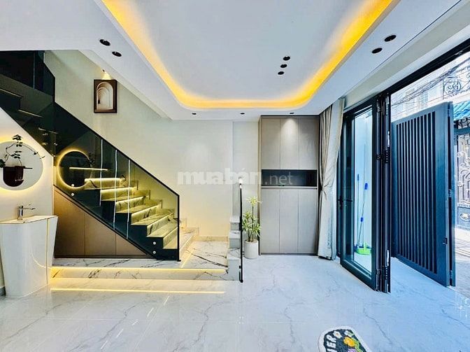 Siêu phẩm 3 lầu +ST tuyệt đẹp CAO CẤP xe hơi để trong nhà Phạm Văn Chi