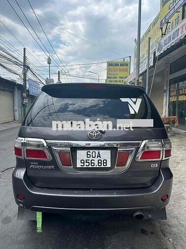 Toyota Fortuner 2009 2.5G số sàn máy Dầu