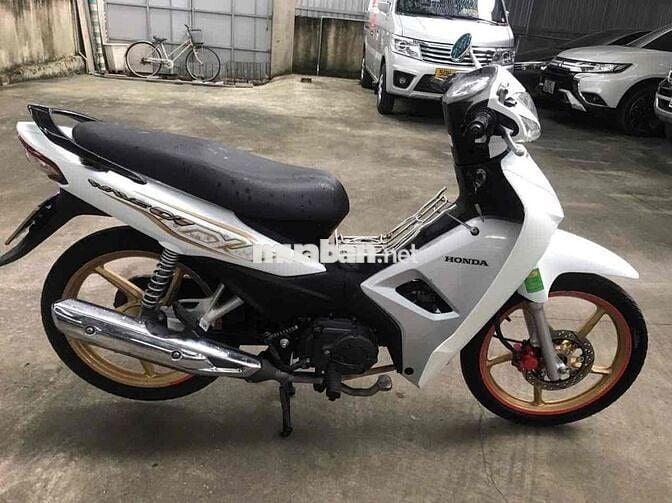 Honda wave A 110 lên mâm đỉa biển Víp 117.11 bstp