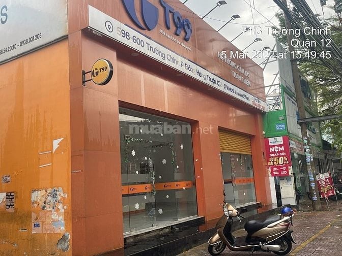 Cho Thuê mặt tiền Trường Chinh - góc 2 mặt tiền