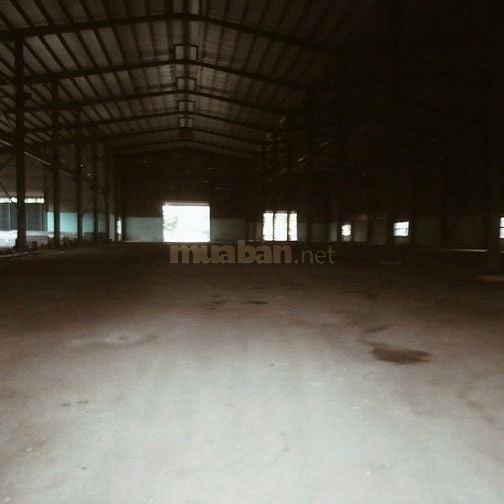 Cho thuê kho xưởng mặt tiền Quốc Lộ 1A, Long An,KV: 1ha, xưởng:5.000m2