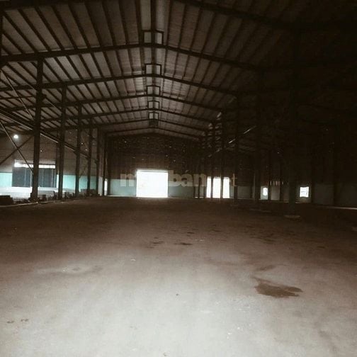 Cho thuê kho xưởng mặt tiền Quốc Lộ 1A, Long An,KV: 1ha, xưởng:5.000m2