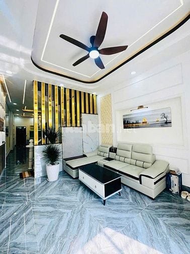 GIẢM 500TR NHÀ MẶT TIỀN THẠNH XUÂN Q12 76M2 4 LẦU 4 PN NHỈNH 7 TỶ