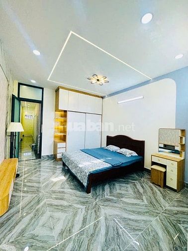 GIẢM 500TR NHÀ MẶT TIỀN THẠNH XUÂN Q12 76M2 4 LẦU 4 PN NHỈNH 7 TỶ