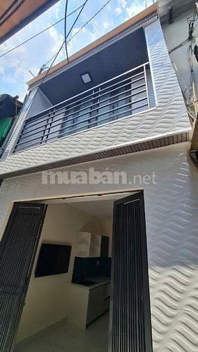 🔵 Bán nhà MỚI, Nở hậu, 1/ Tùng Thiện Vương, Q8. 2Lầu, SHR, Hoàn công