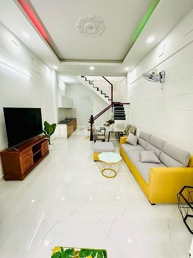 💥3Tỷ750-Nhà-Quận12-giáp Gò-Vấp-40m2-Hẻm Xe Hơi đỗ cửa-Full nội thất- 