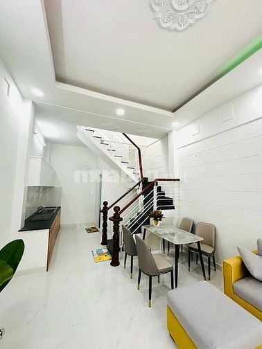 💥3Tỷ750-Nhà-Quận12-giáp Gò-Vấp-40m2-Hẻm Xe Hơi đỗ cửa-Full nội thất- 
