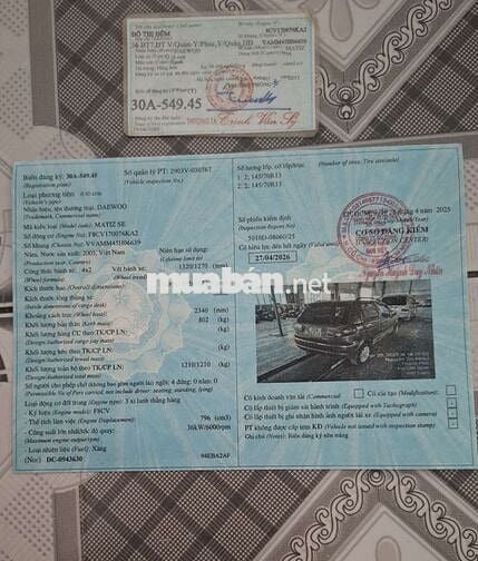 Daewoo Matiz 2005 - 123 km