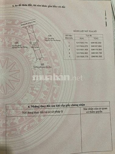 116M2 THỔ CƯ MT KINH DOANH P. TÂN AN GIÁ 1,890 TỶ