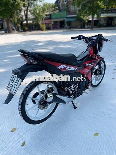 Satria F150 2019 đỏ đen, xe đẹp máy êm chính chủ