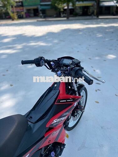 Satria F150 2019 đỏ đen, xe đẹp máy êm chính chủ