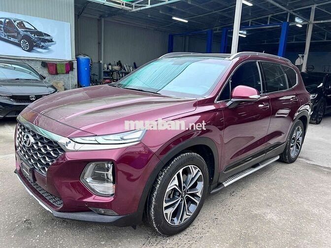 xe Hyundai Santafe máy xăng 2 cầu sx 2019