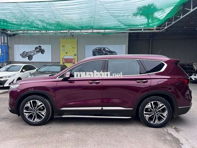 xe Hyundai Santafe máy xăng 2 cầu sx 2019