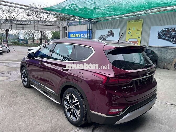 xe Hyundai Santafe máy xăng 2 cầu sx 2019