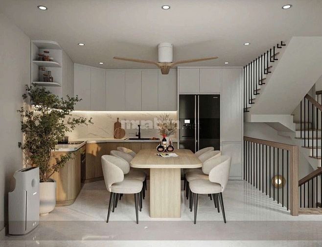 Khu VIP Hoa Bằng - Nguyễn Cửu Đàm 56,5m2 SHR 1T lửng 3L, full NT, HXH