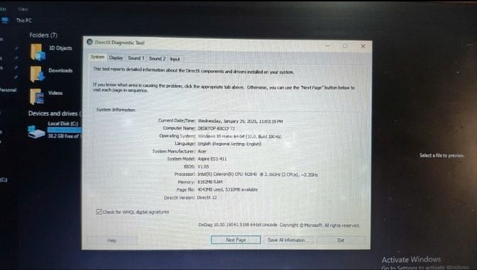 Bán laptop acer cũ giá rẻ     