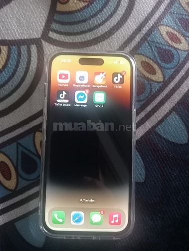 IP 14pro Qt mỹ , màu đen esim 