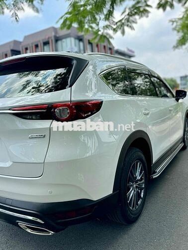 Mazda CX 8 2022 trắng chạy lướt 20.000km