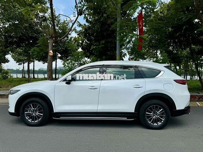 Mazda CX 8 2022 trắng chạy lướt 20.000km