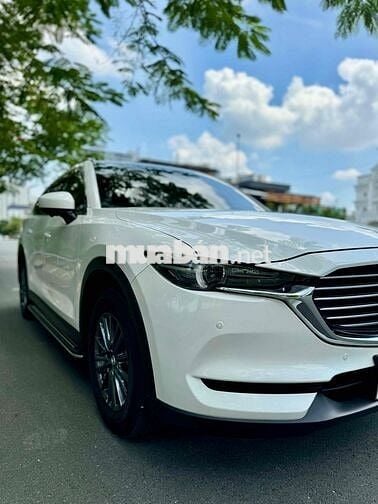 Mazda CX 8 2022 trắng chạy lướt 20.000km