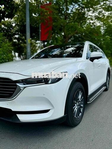 Mazda CX 8 2022 trắng chạy lướt 20.000km