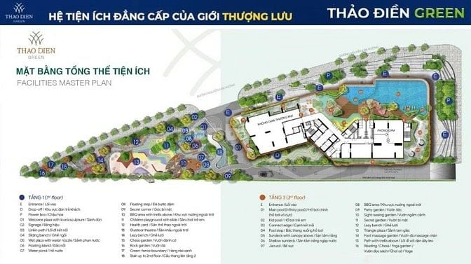 Chỉ còn 8 căn 3PN Thảo Điền Green, giá CĐT, chiếc khấu 5-8%, TT giản