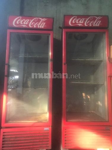 Cần bán hai tủ lạnh coca cola 