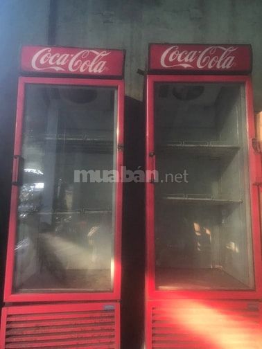 Cần bán hai tủ lạnh coca cola 