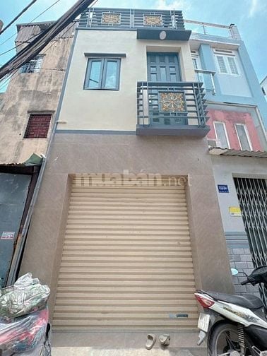 BÁN NR 45M2, 3 TẦNG, 4PN, HẺM XE HƠI, VĂN THÂN, QUẬN 6, GIÁ 5,3 TỶ