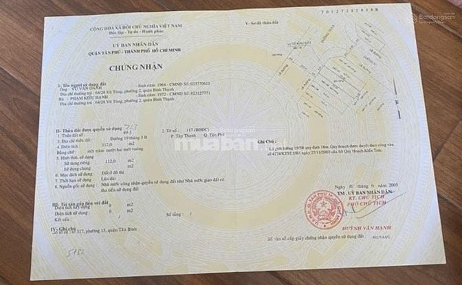 Nhà mặt phố này tọa lạc tại Kênh 19/5B, Phường Tây Thạnh, Quận Tân Phú