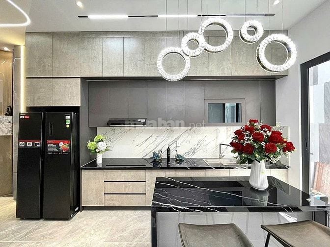 Nhà 60m2 Chu Văn An, Bình Thạnh - gần học viện Cán bộ. Xây trệt 3 lầu