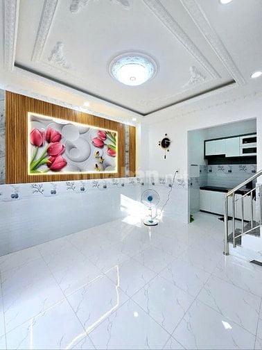 Nhà đẹp gần Coopmart  Huỳnh Tấn Phát hỗ trợ vay bank 1,4 tỷ