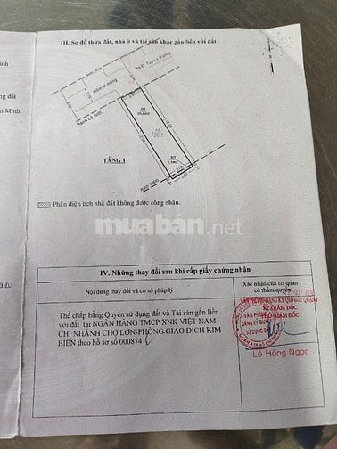 Bán nhà hẻm 229 /41 Tuy Lý Vương P12 Q8 SHR ĐÚC BTCT