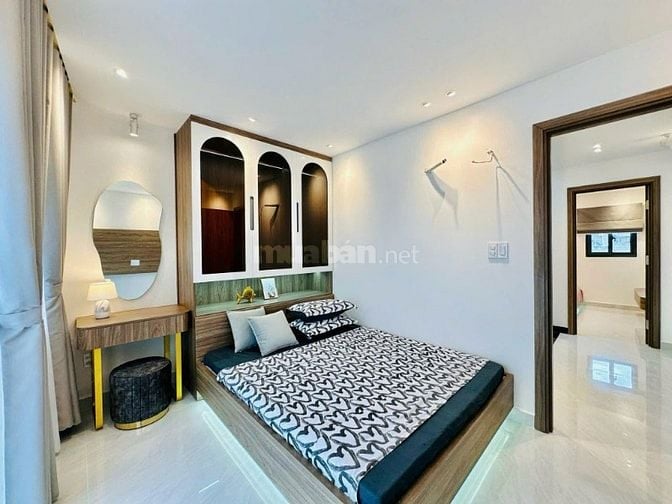 Nhà đẹp 60m2 Ni Sư Huỳnh Liên, P10, Tân Bình. Xây 1 trệt 3 lầu, hẻm 6m